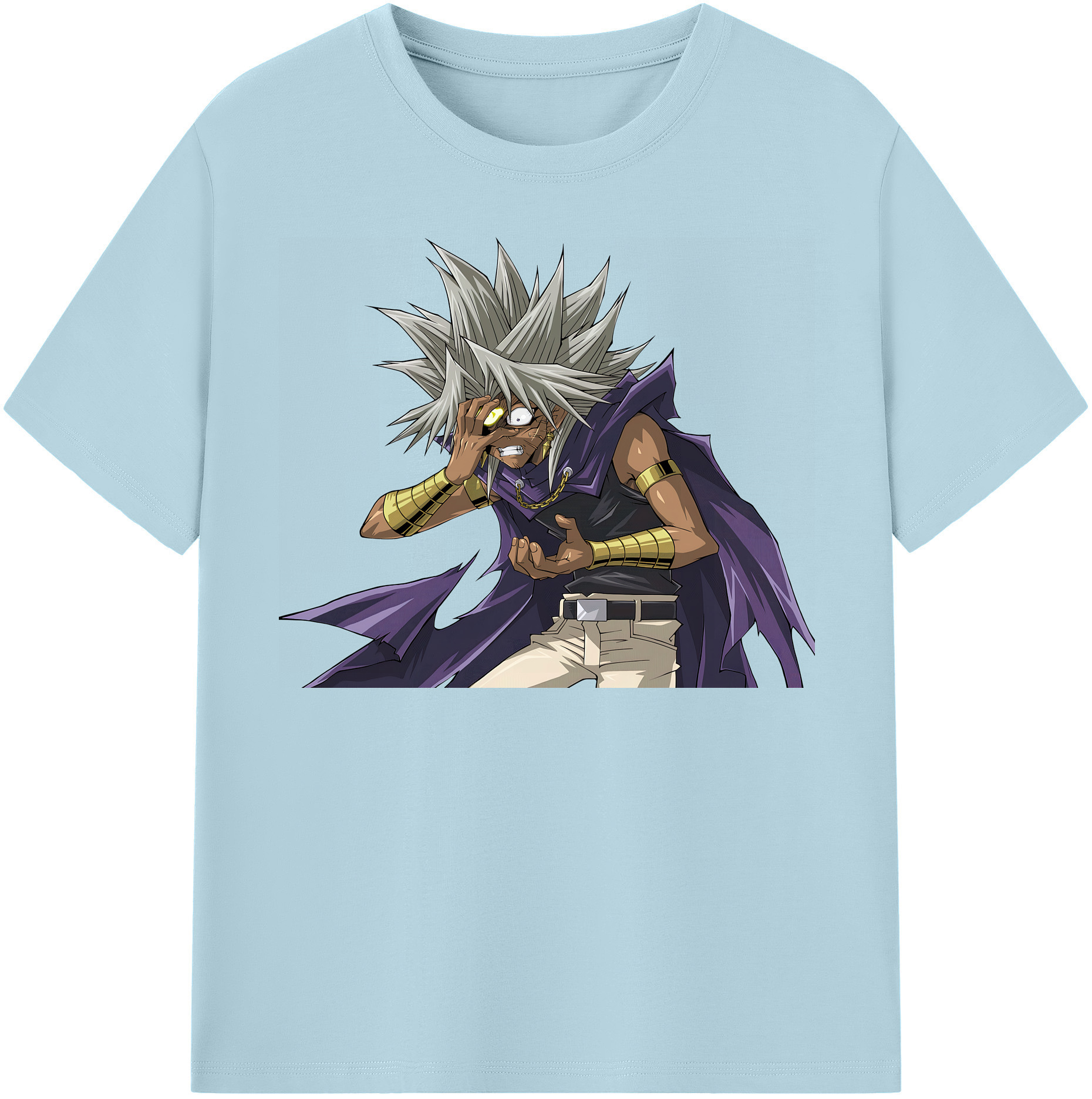 （画像用） 遊☆戯☆王 Yu-Gi-Oh! 綿100％半袖Tシャツ（フロントプリント）